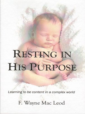 cover image of Resting in His Purpose